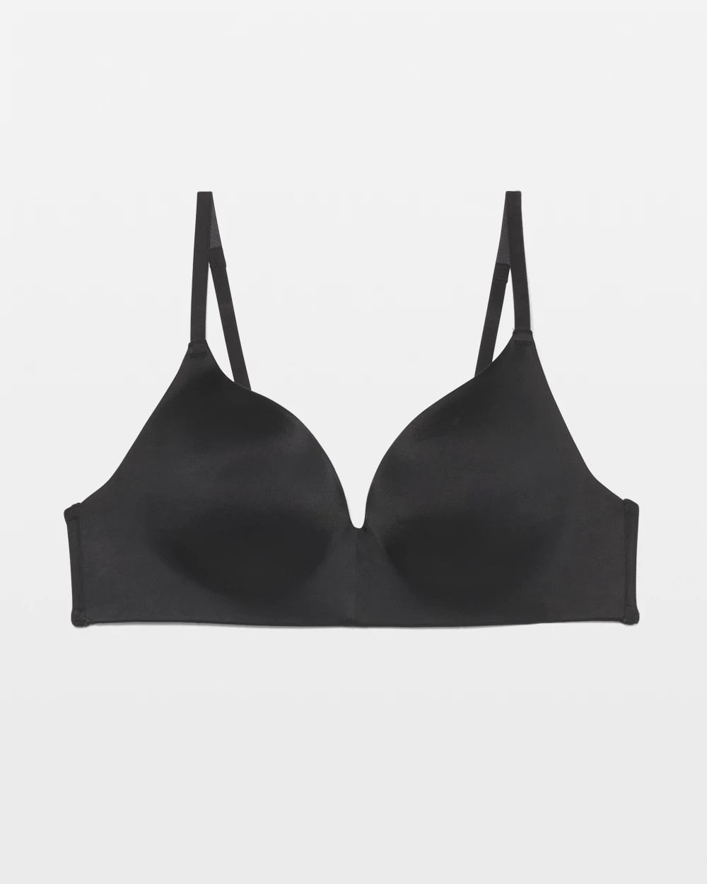 BLACK Wireless Push-Up Bra