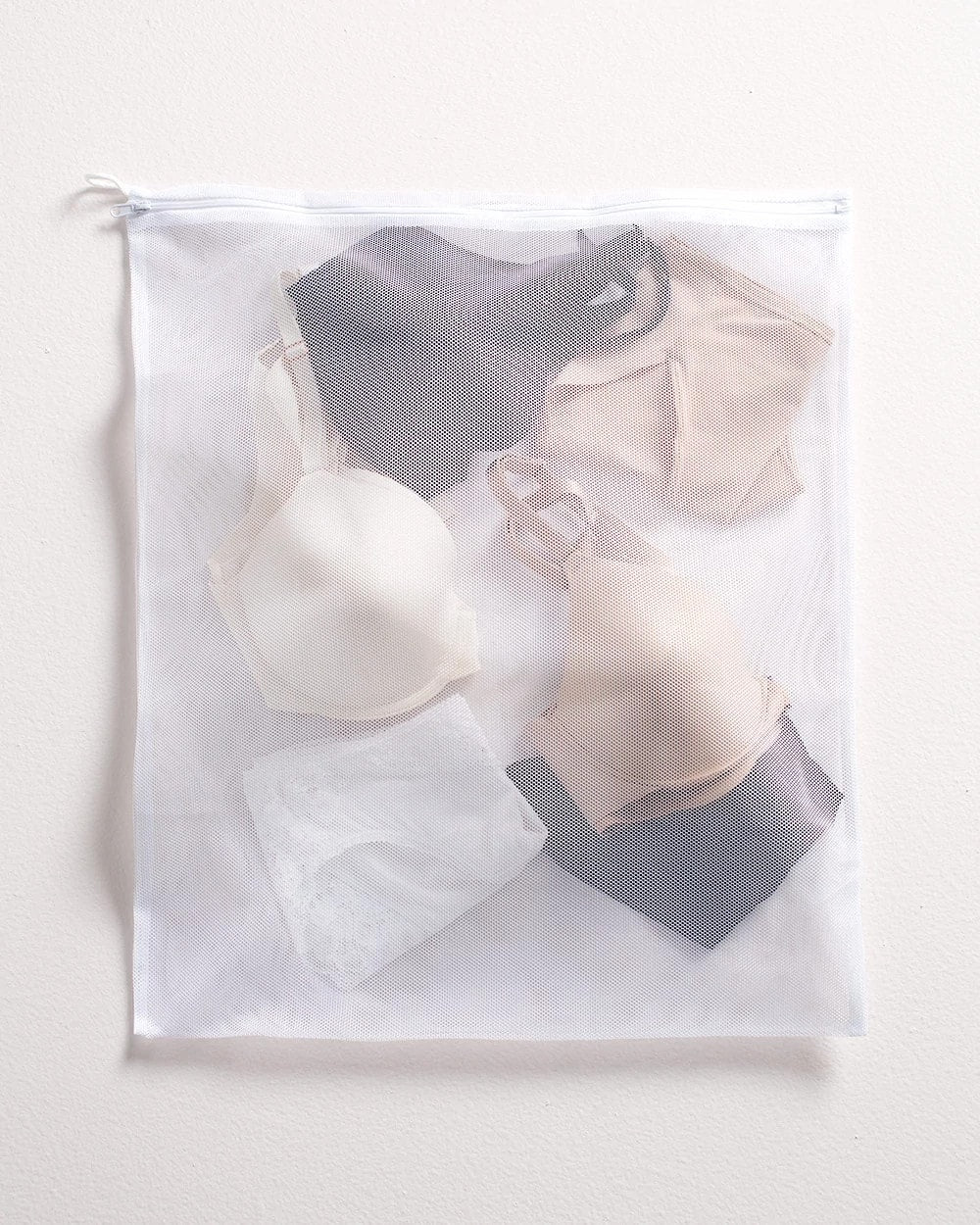 WHITE Lingerie Wash Bag