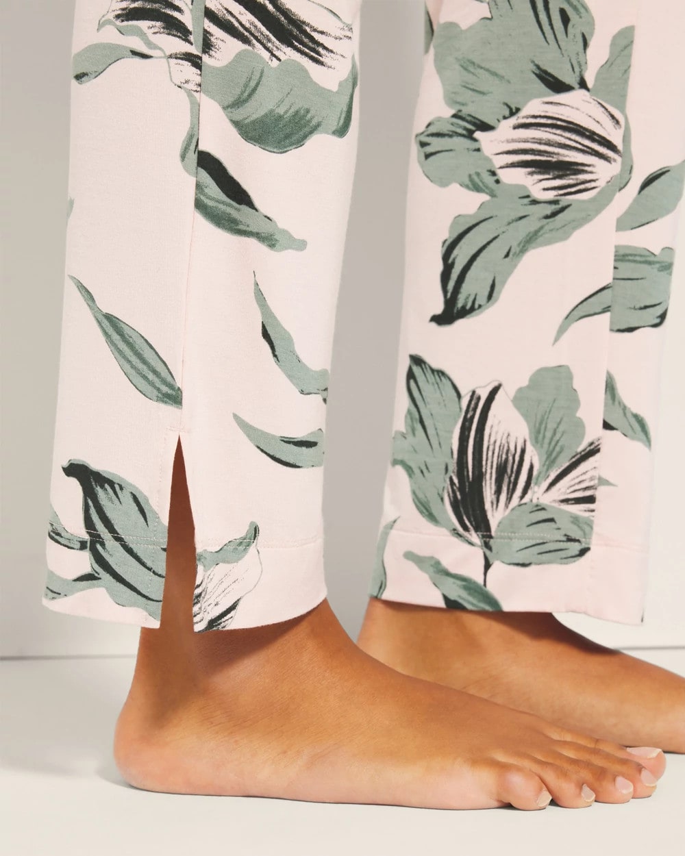 BLOOM BREEZE G SEPIA ROSE Ankle Pajama Pants