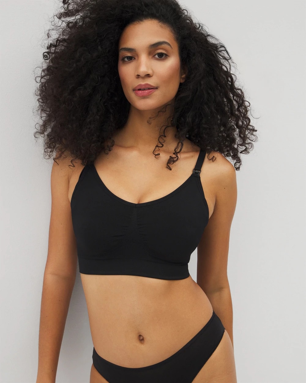 BLACK Seamless Bralette