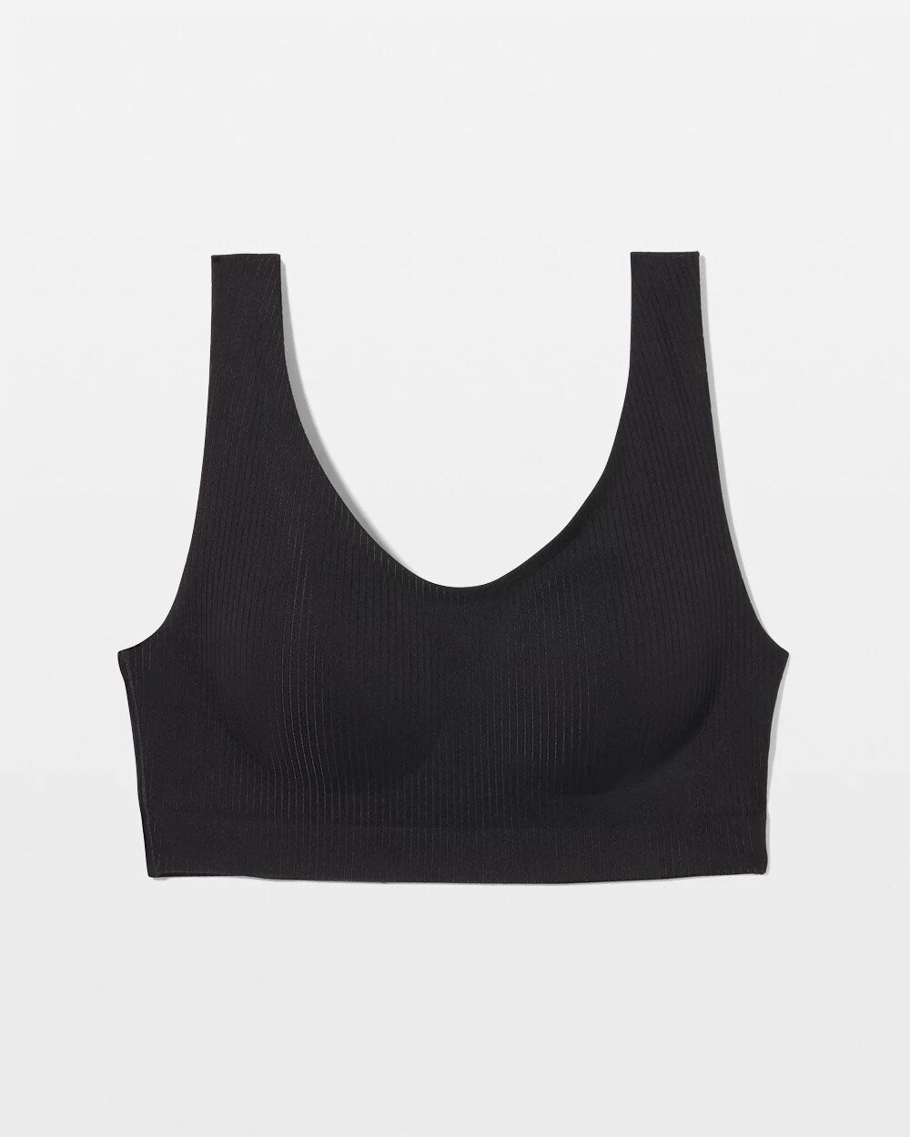 BLACK Rib Bralette