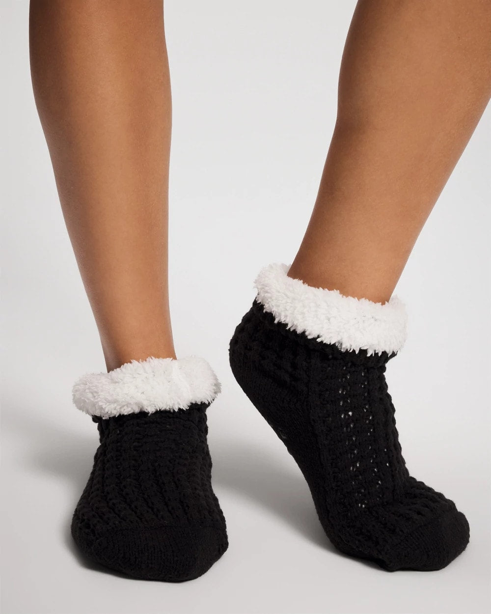 BLACK Slipper Socks