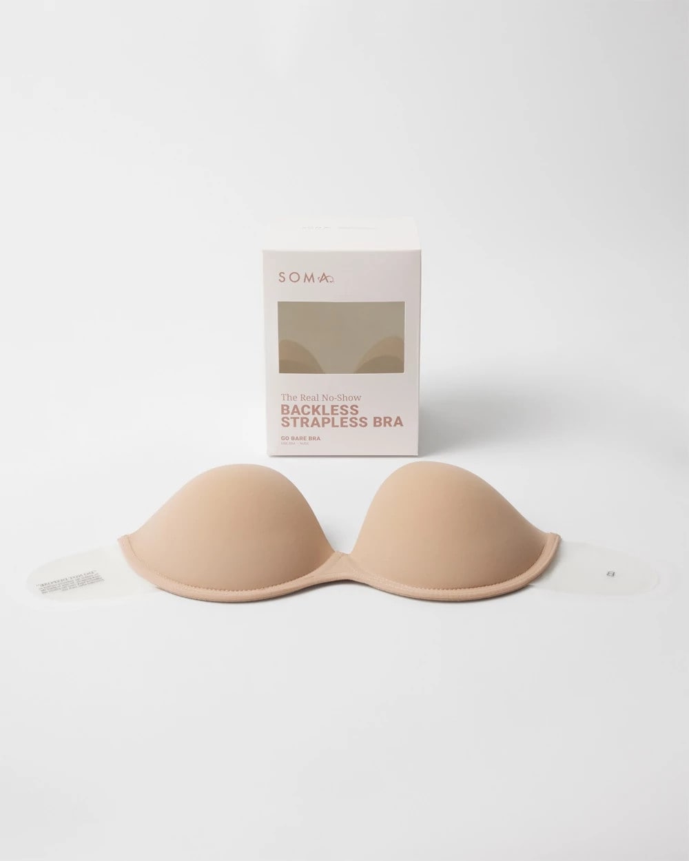 NUDE Soma Lingerie Backless Strapless Bra