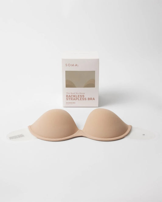 NUDE Soma Lingerie Backless Strapless Bra
