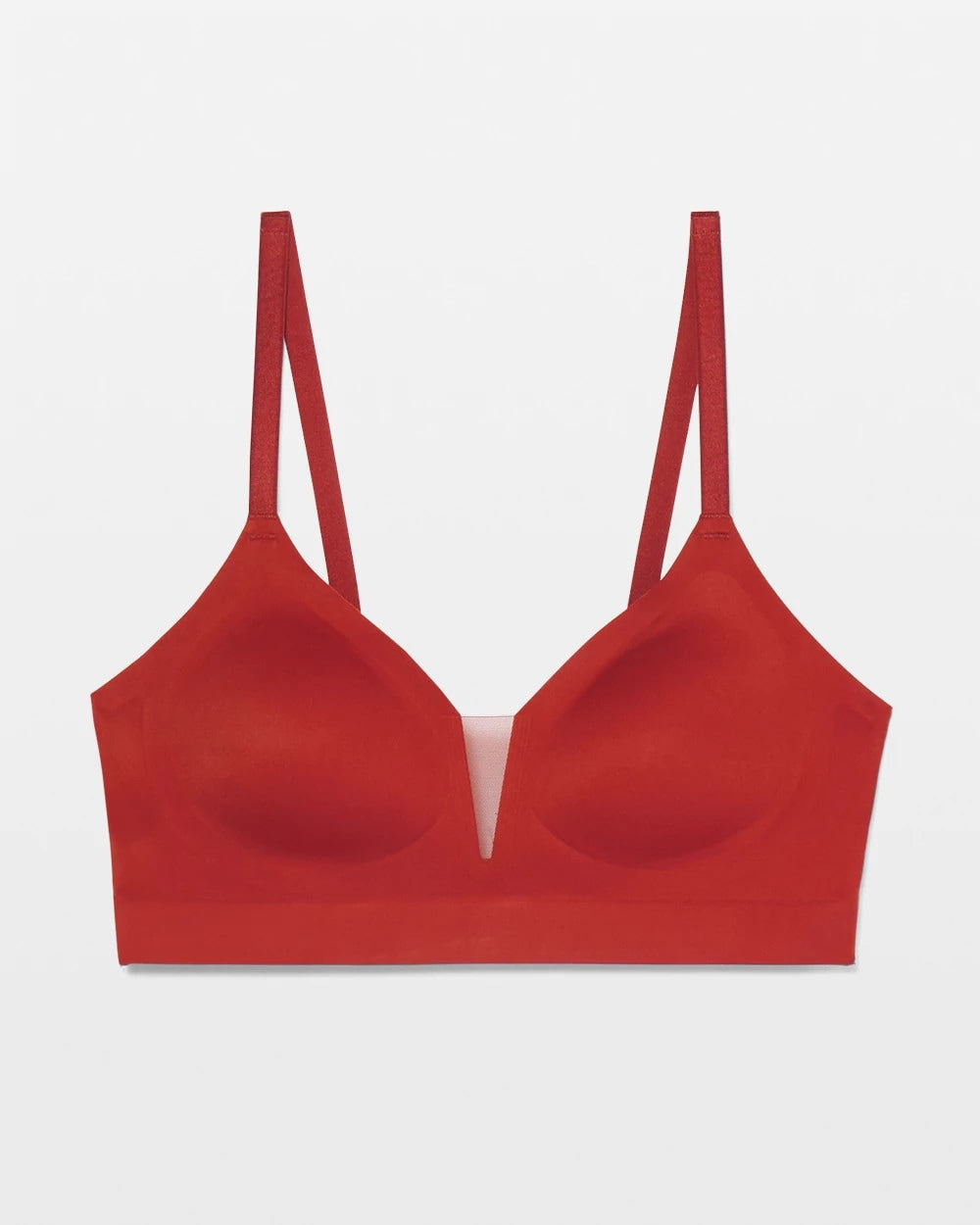 SIERRA REDWOOD Convertible Bralette with Mesh Trim