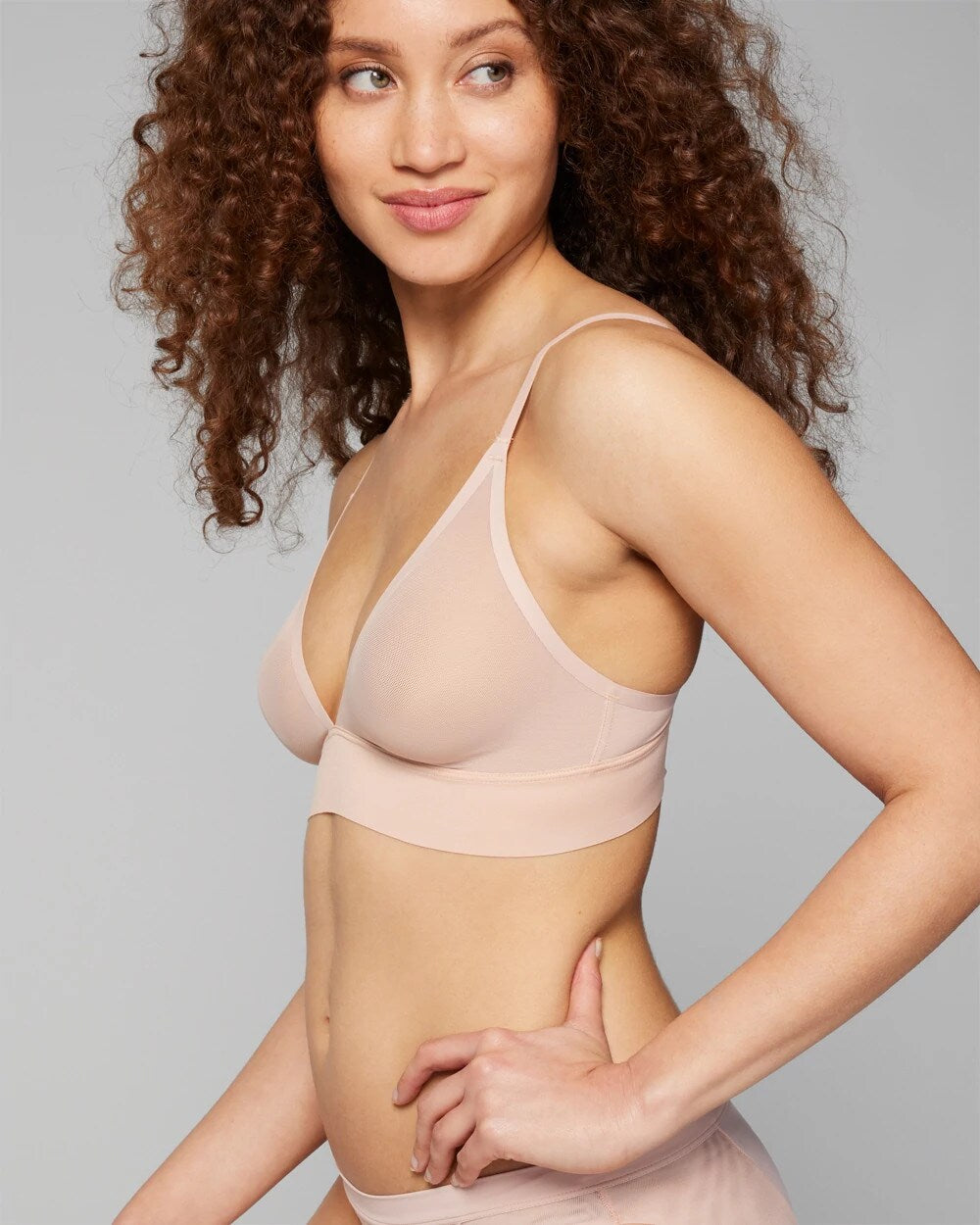 HUSH Triangle Mesh Bralette