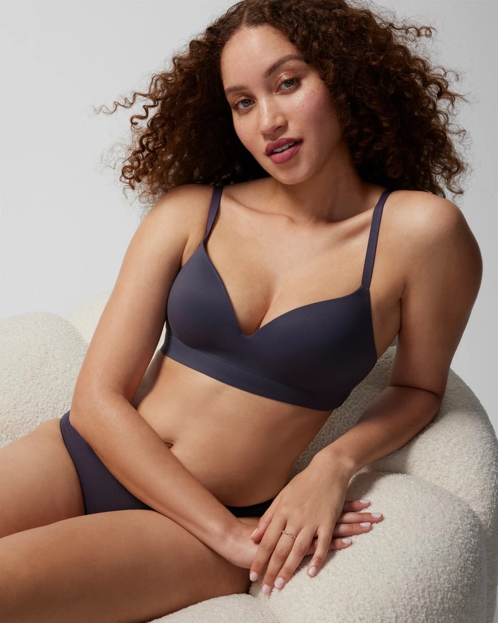 GRAY INK Wireless Bra