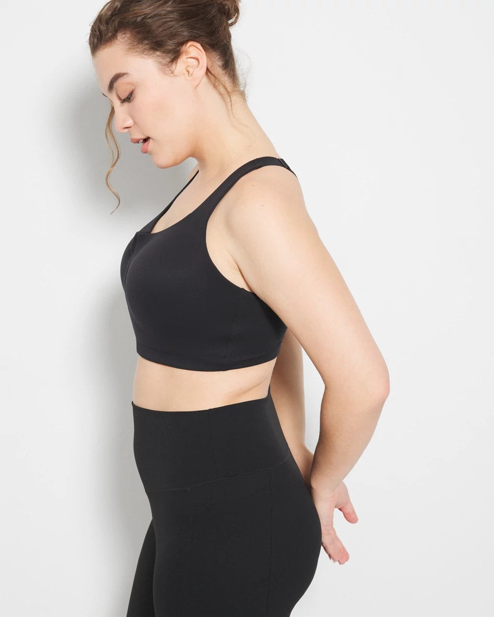 BLACK High Impact Bra