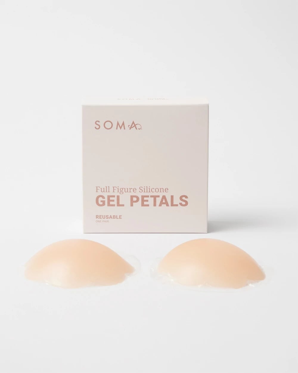 NUDE Soma Lingerie Full Figure Gel Petals