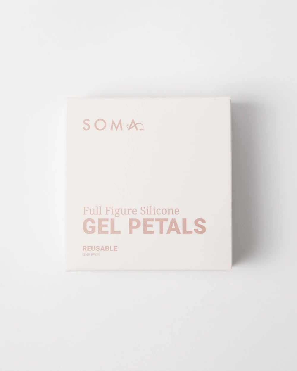 NUDE Soma Lingerie Full Figure Gel Petals
