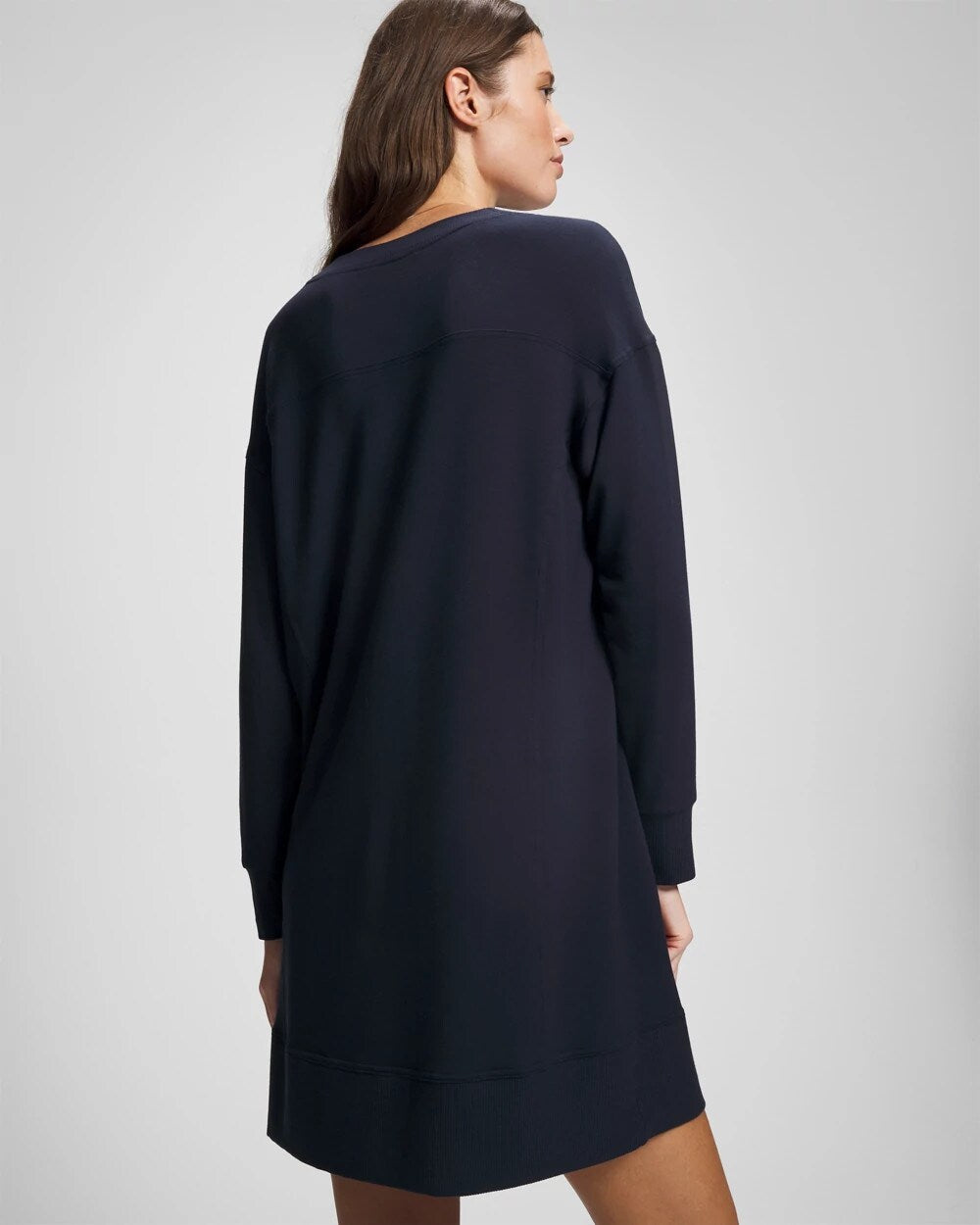 MIDNIGHT SKIES Ultrasoft Fleece Sweatshirt Dress