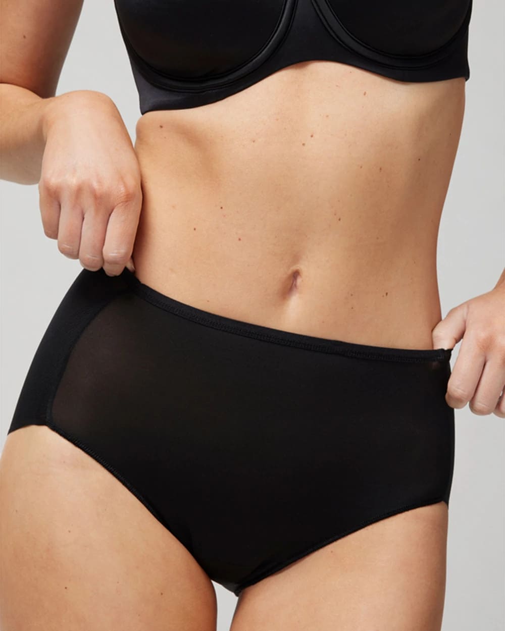 BLACK Modern Brief Panty