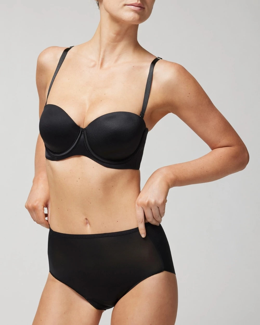 BLACK Modern Brief Panty