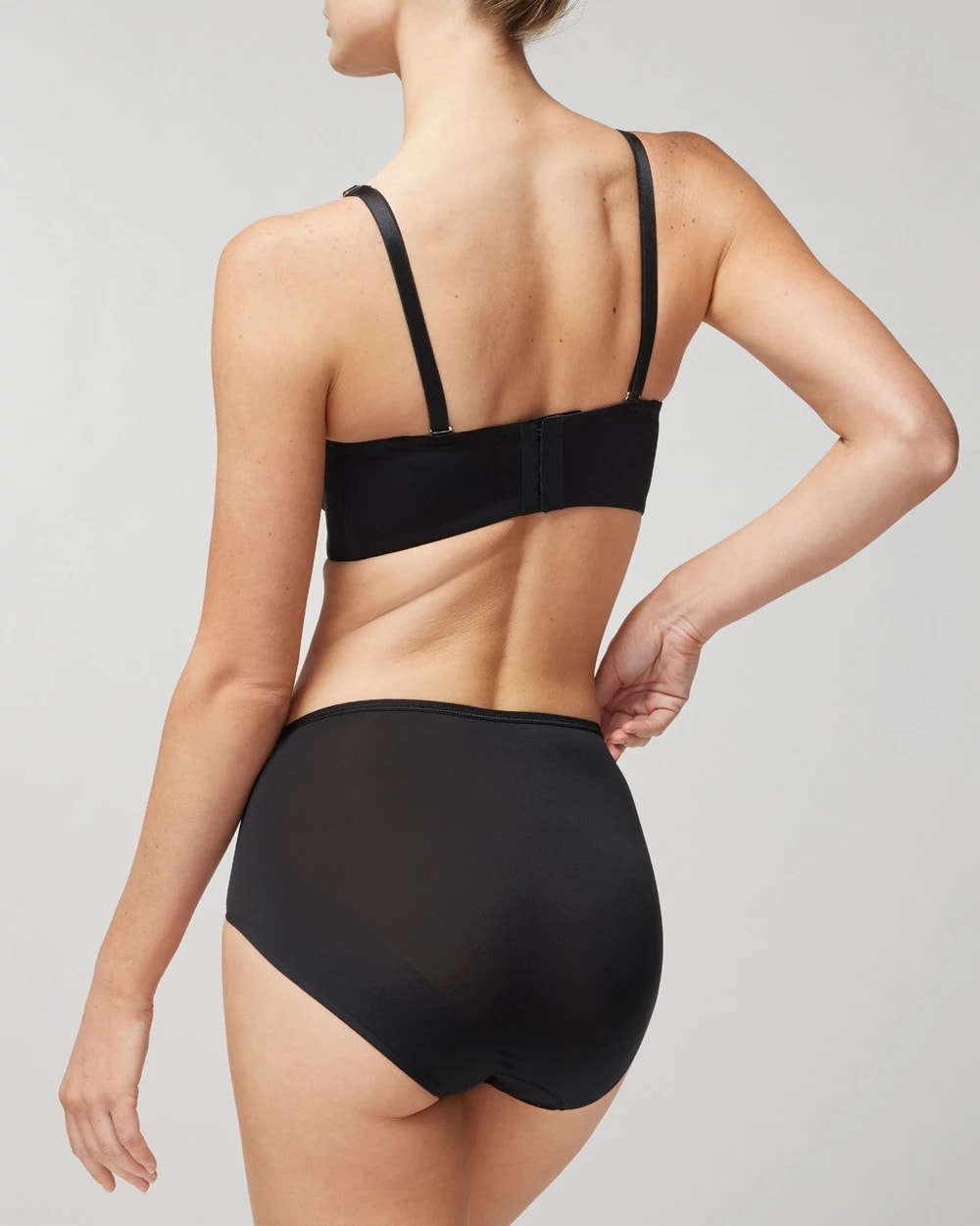 BLACK Modern Brief Panty