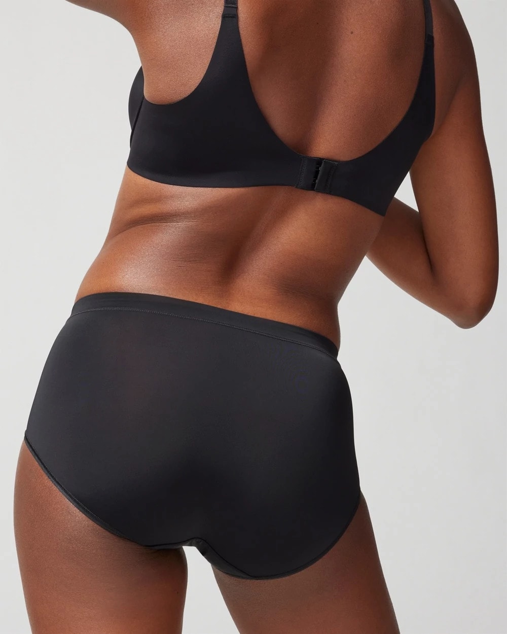 BLACK Modern Brief Panty