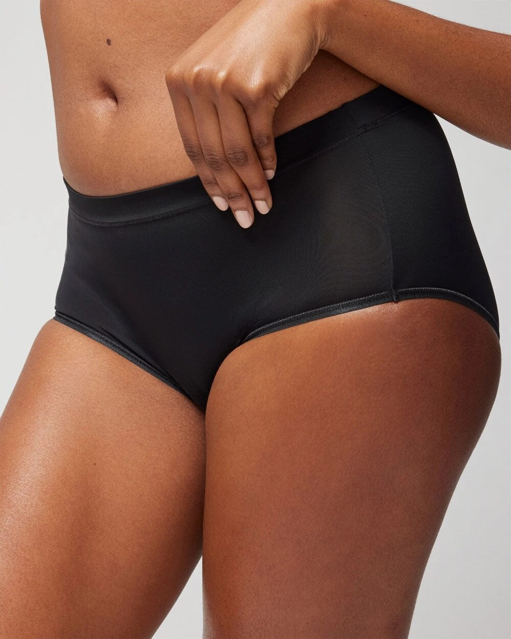 BLACK Modern Brief Panty