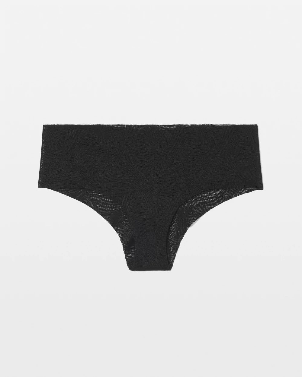 BLACK Cheeky Hipster Panty with Lace