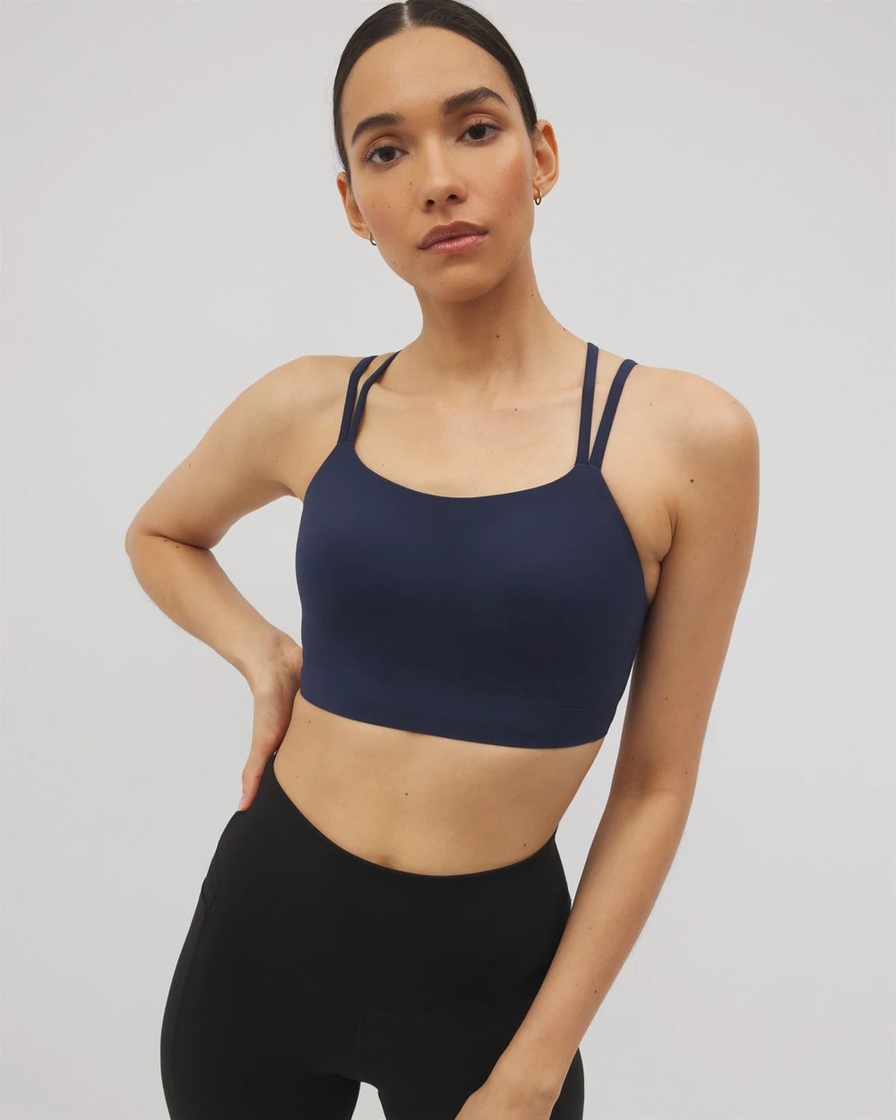 NIGHTFALL NAVY Yoga Bra