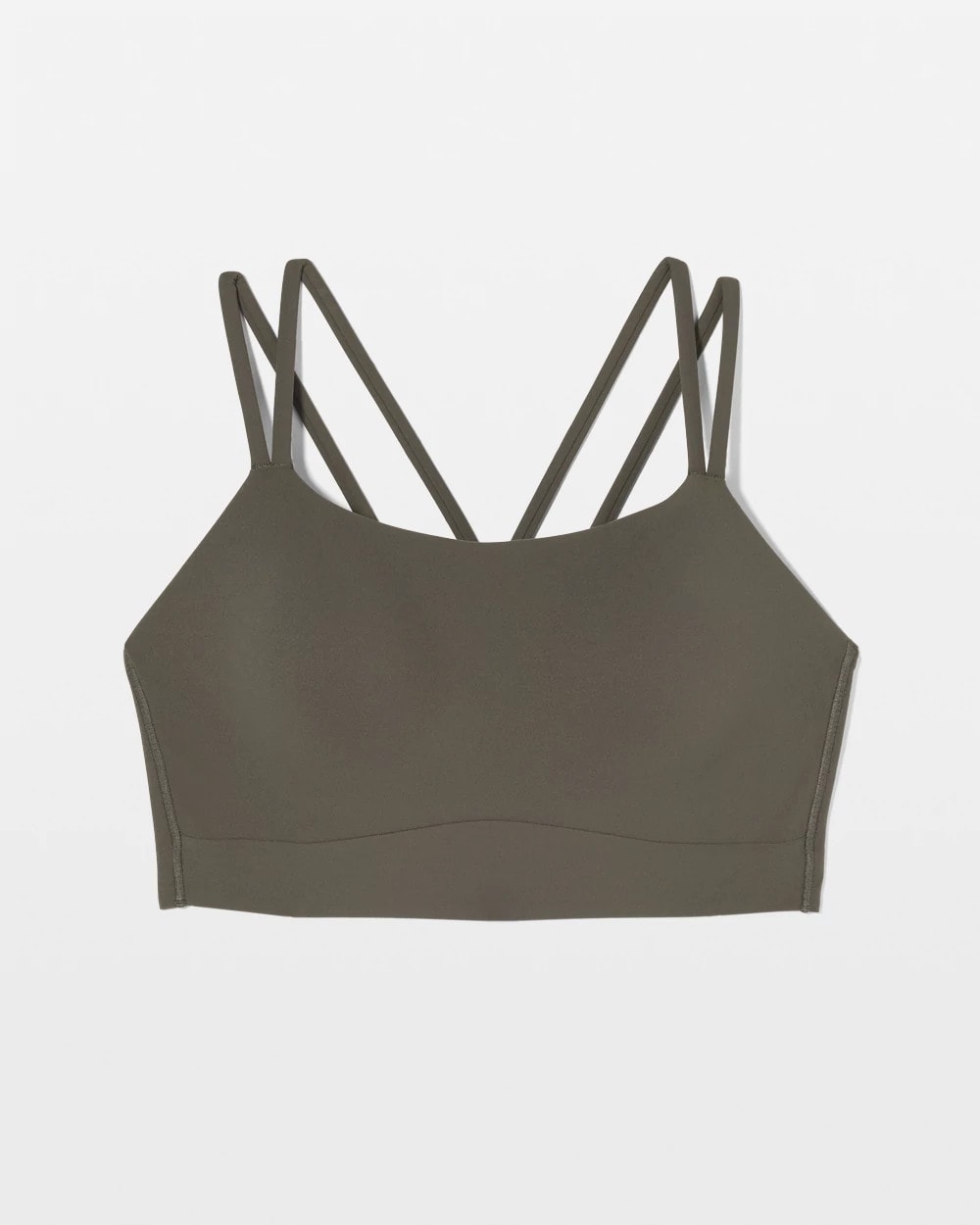 DARK GRAY OLIVE Yoga Bra