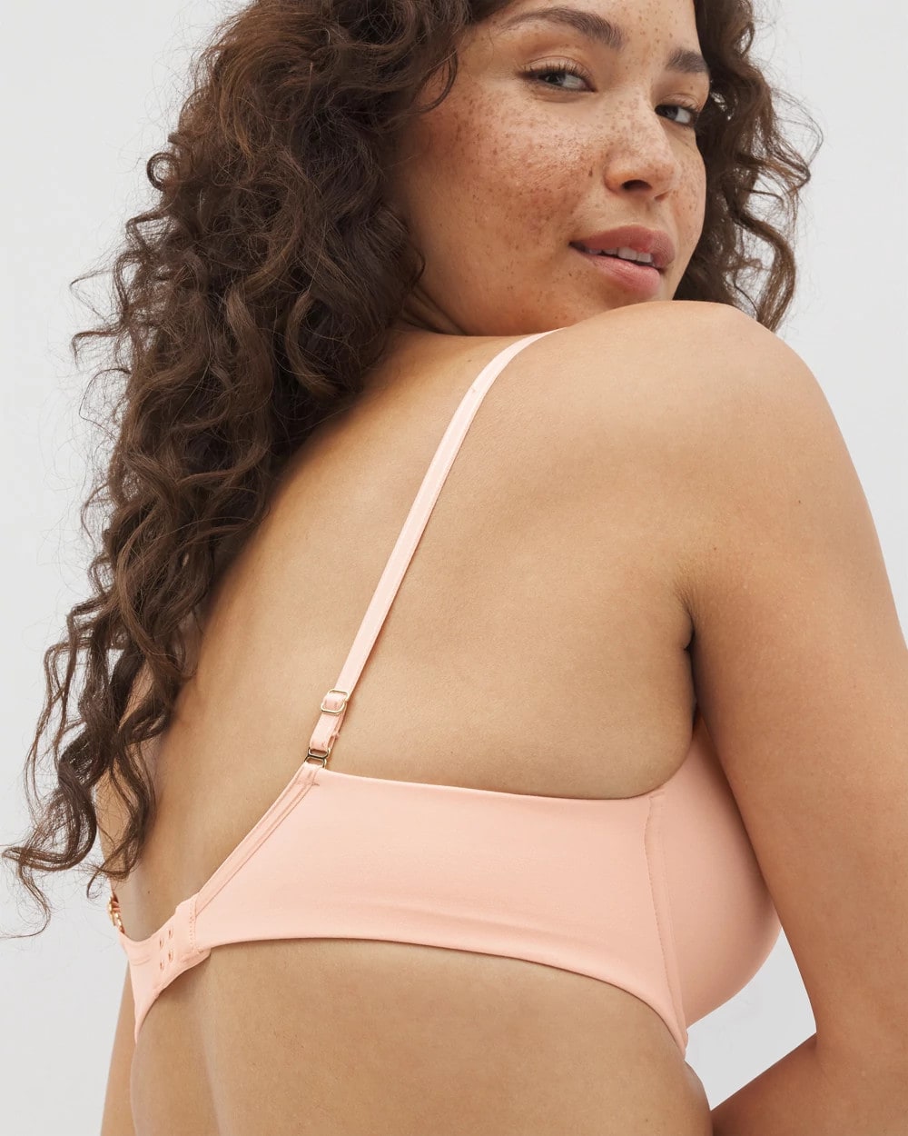 PEACH PARFAIT Embraceable Perfect Coverage Bra with Crochet Lace