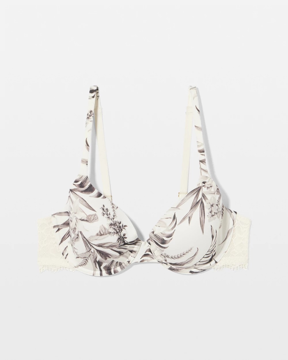 PALM PERFECT M CHAMPAGNE Embraceable Demi Bra with Lace Trim