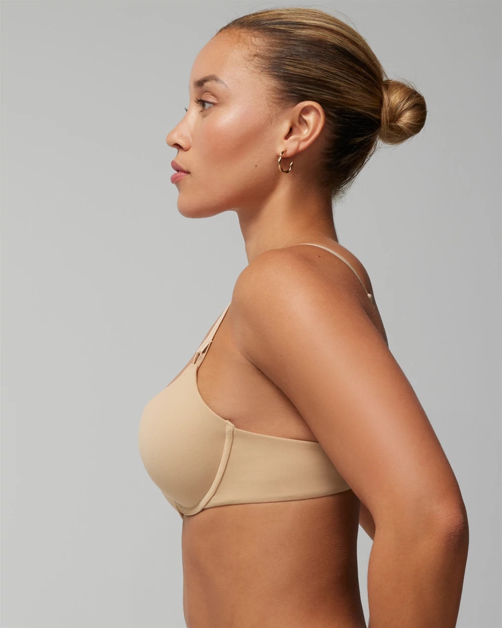WARM AMBER Push-Up Plunge Bra