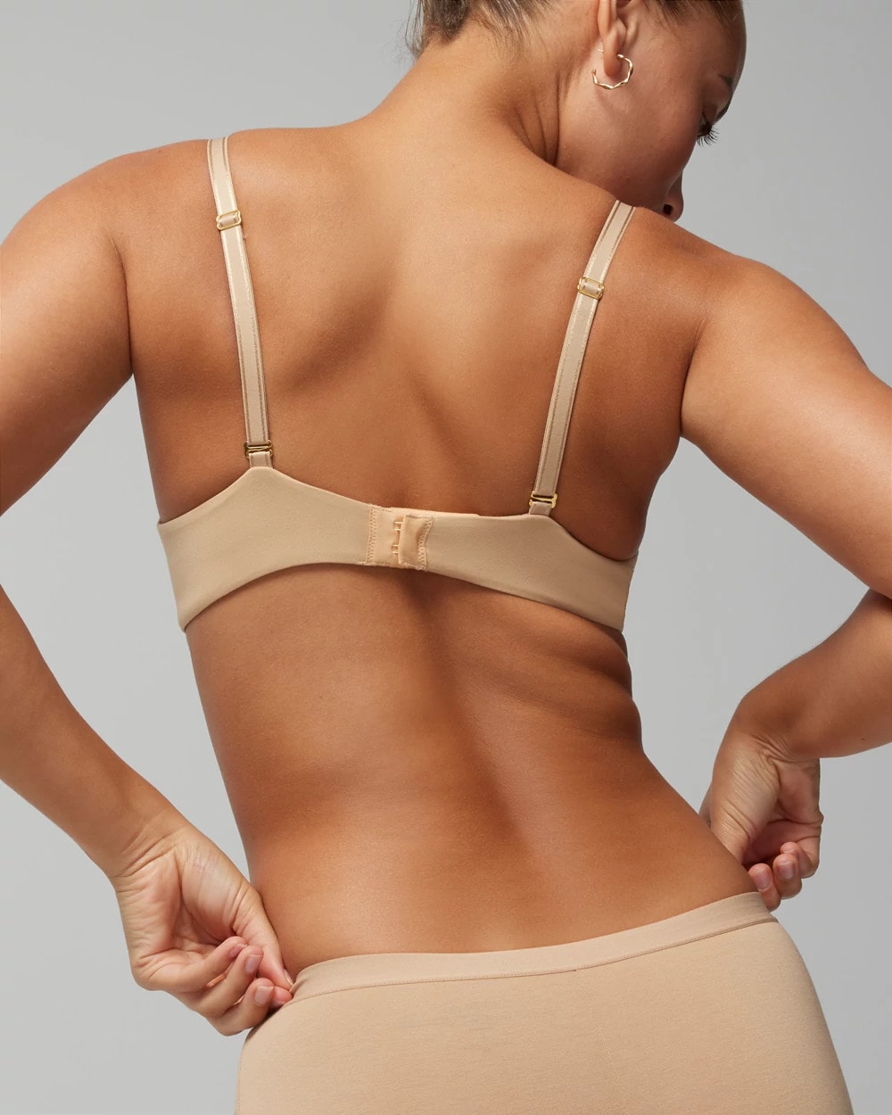 WARM AMBER Push-Up Plunge Bra