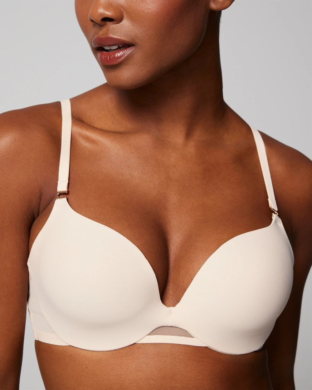 PALE SAND Demi Bra