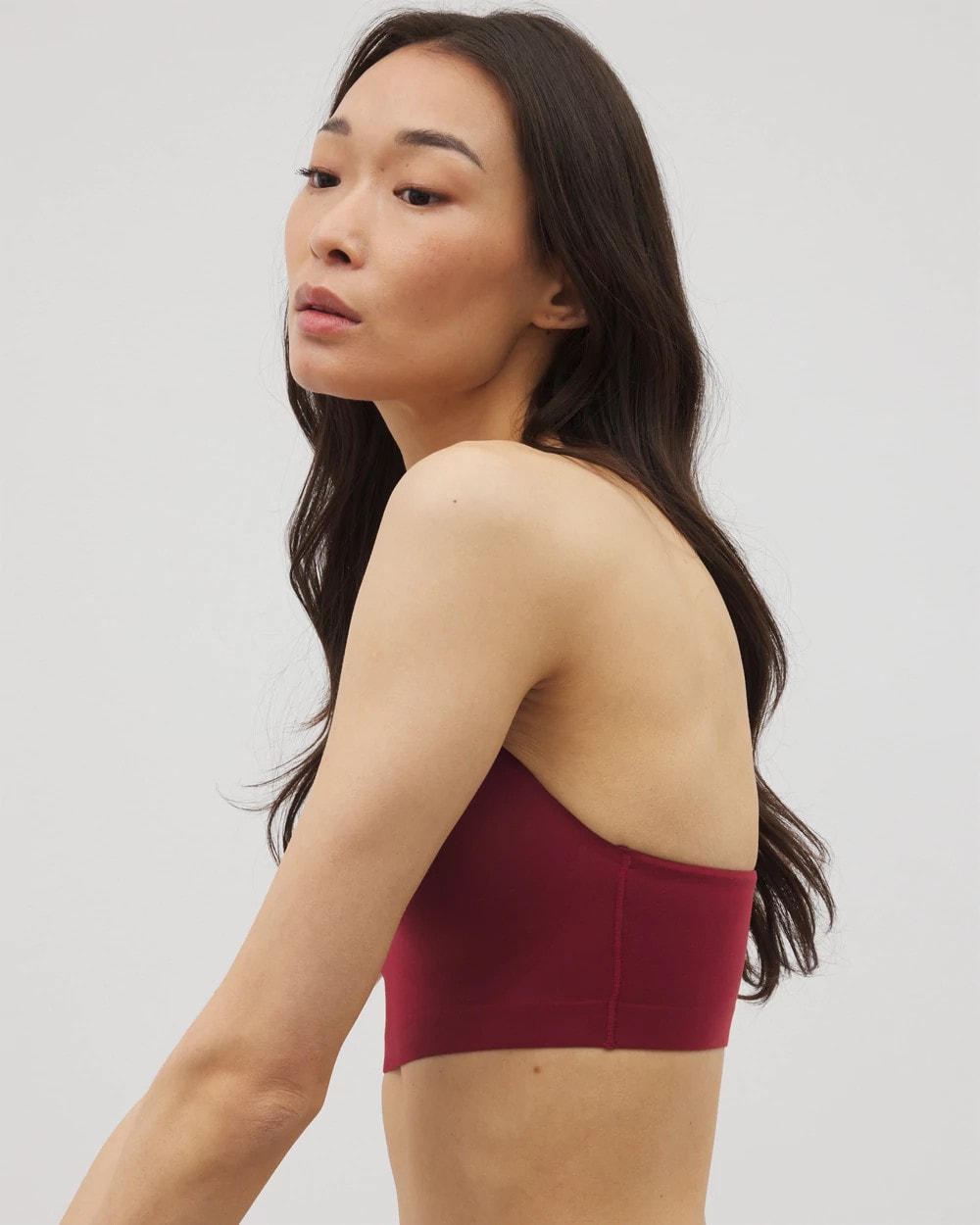FIRST KISS Racerback Bralette with Lace Back