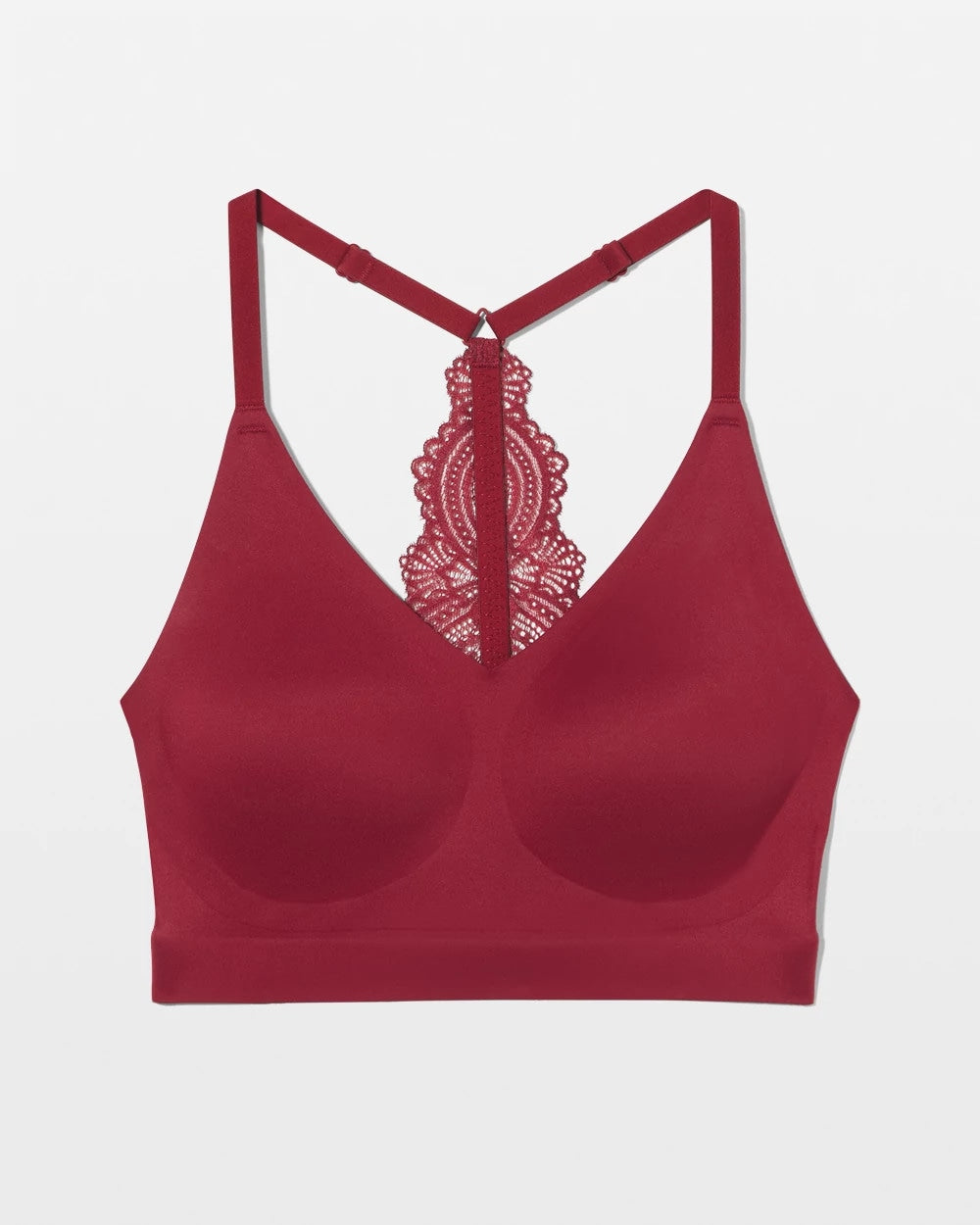 FIRST KISS Racerback Bralette with Lace Back