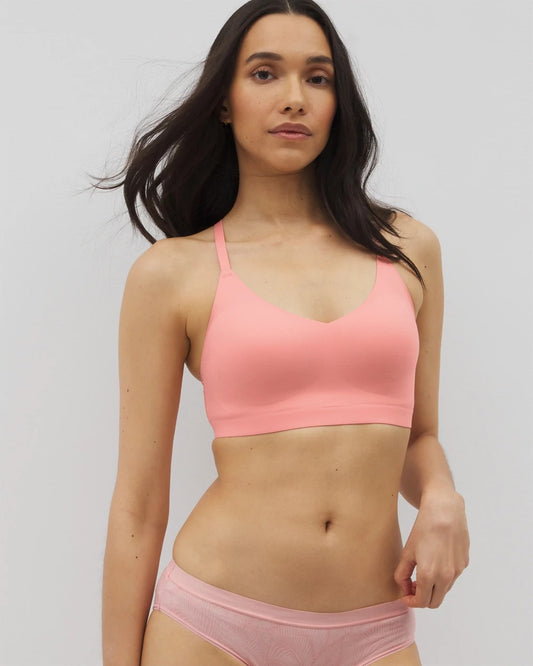 PALOMA GLOW Racerback Bralette with Lace Back