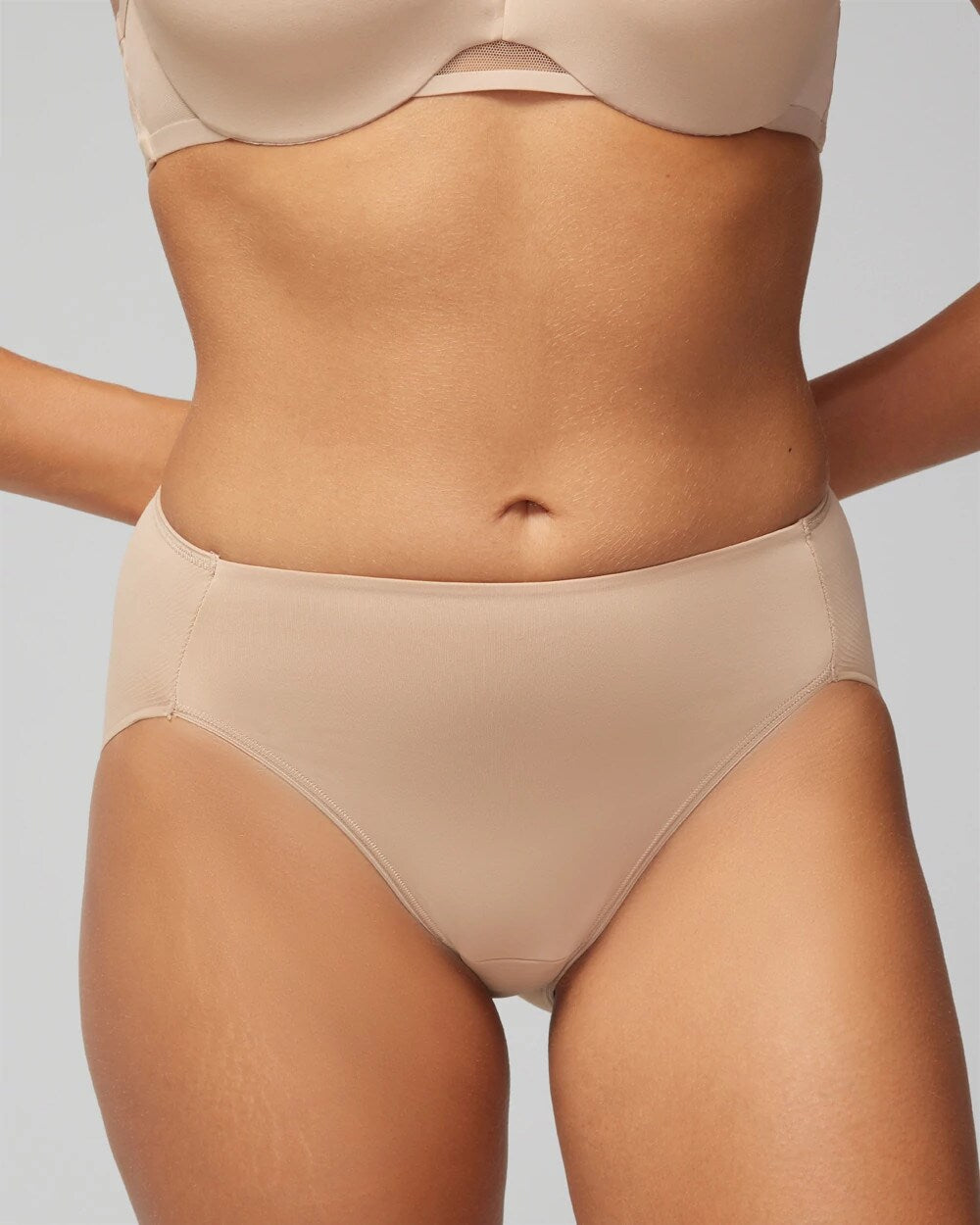 WARM AMBER High-Leg Brief Panty