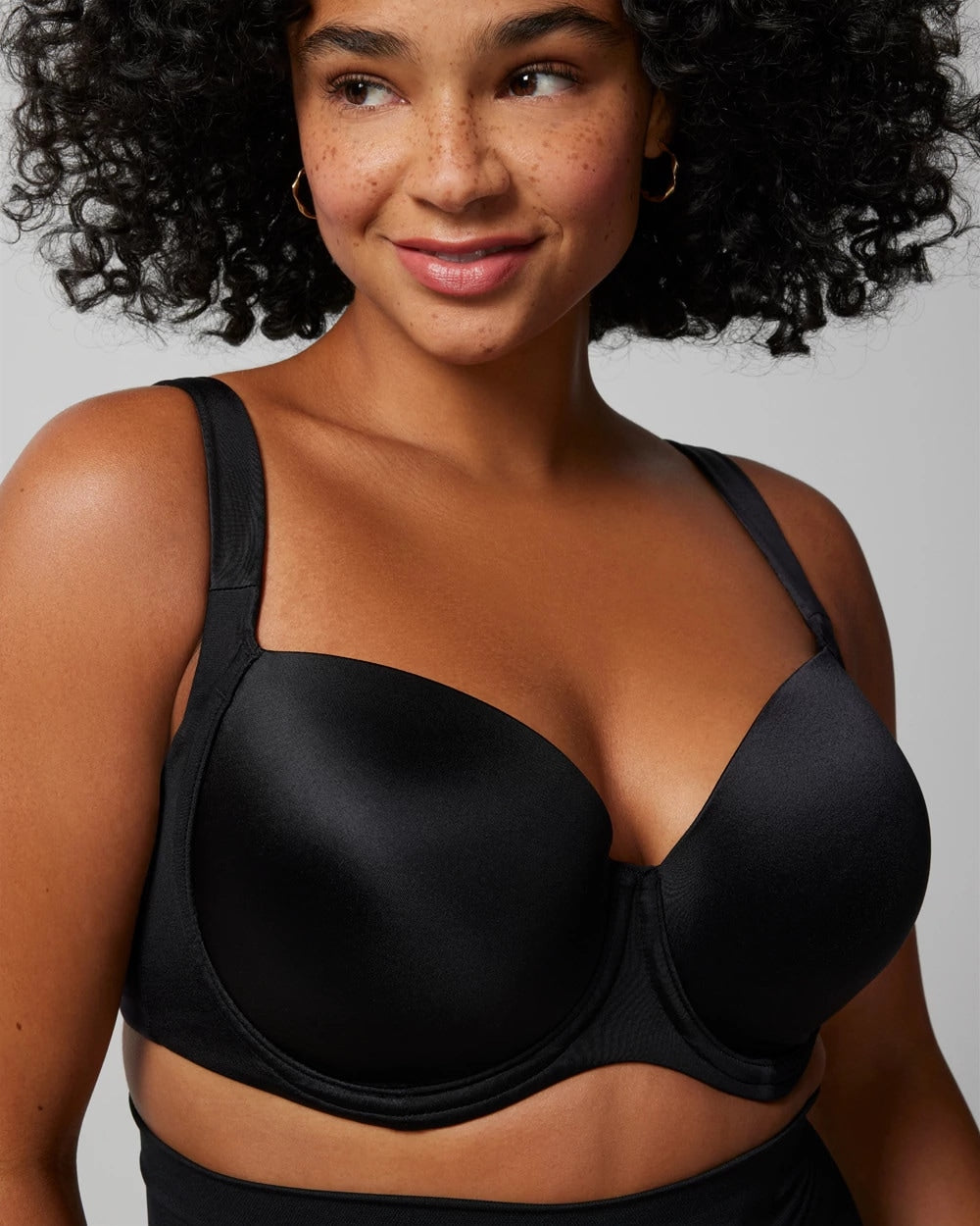 BLACK Full Coverage Bra