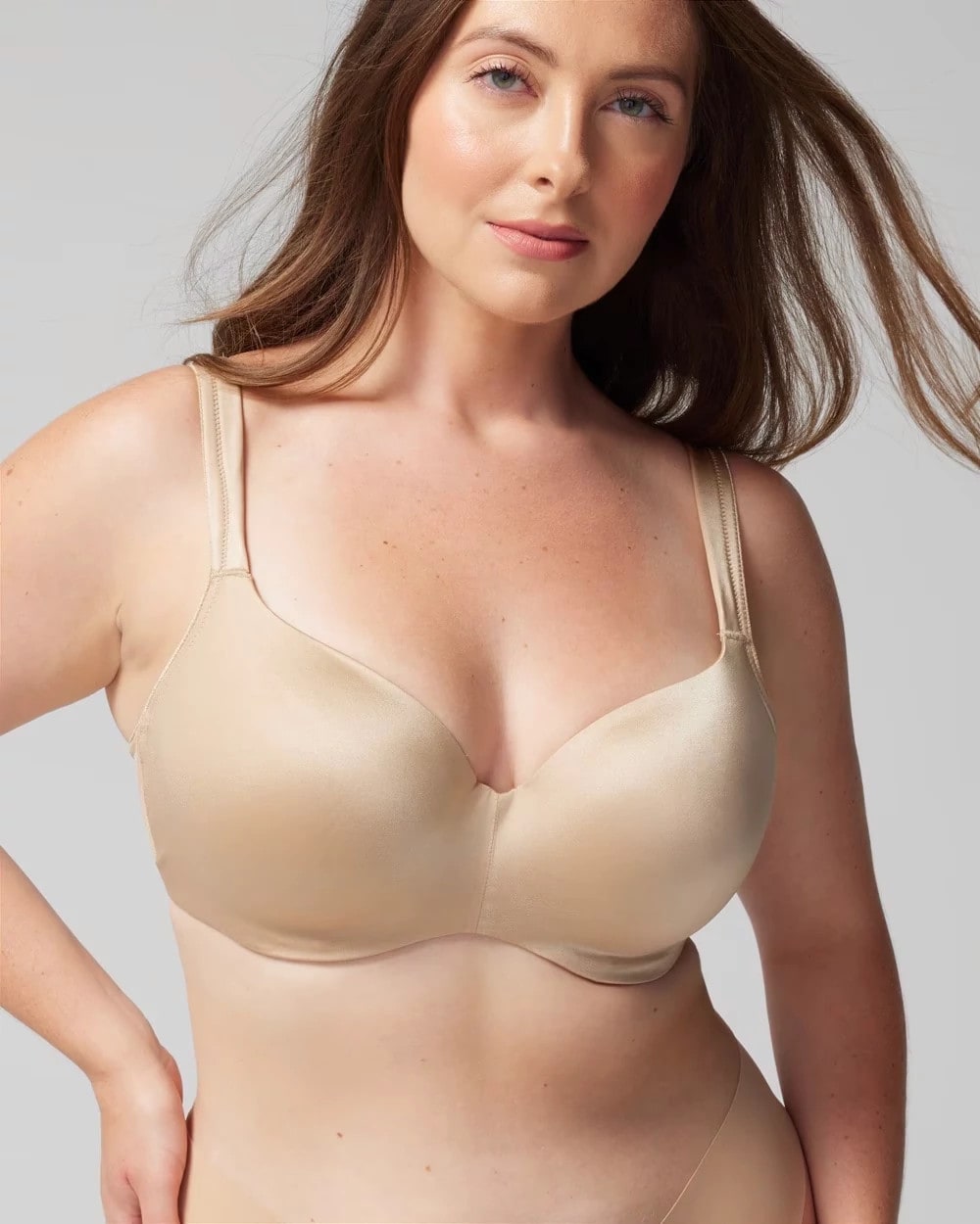 WARM AMBER Balconette Bra