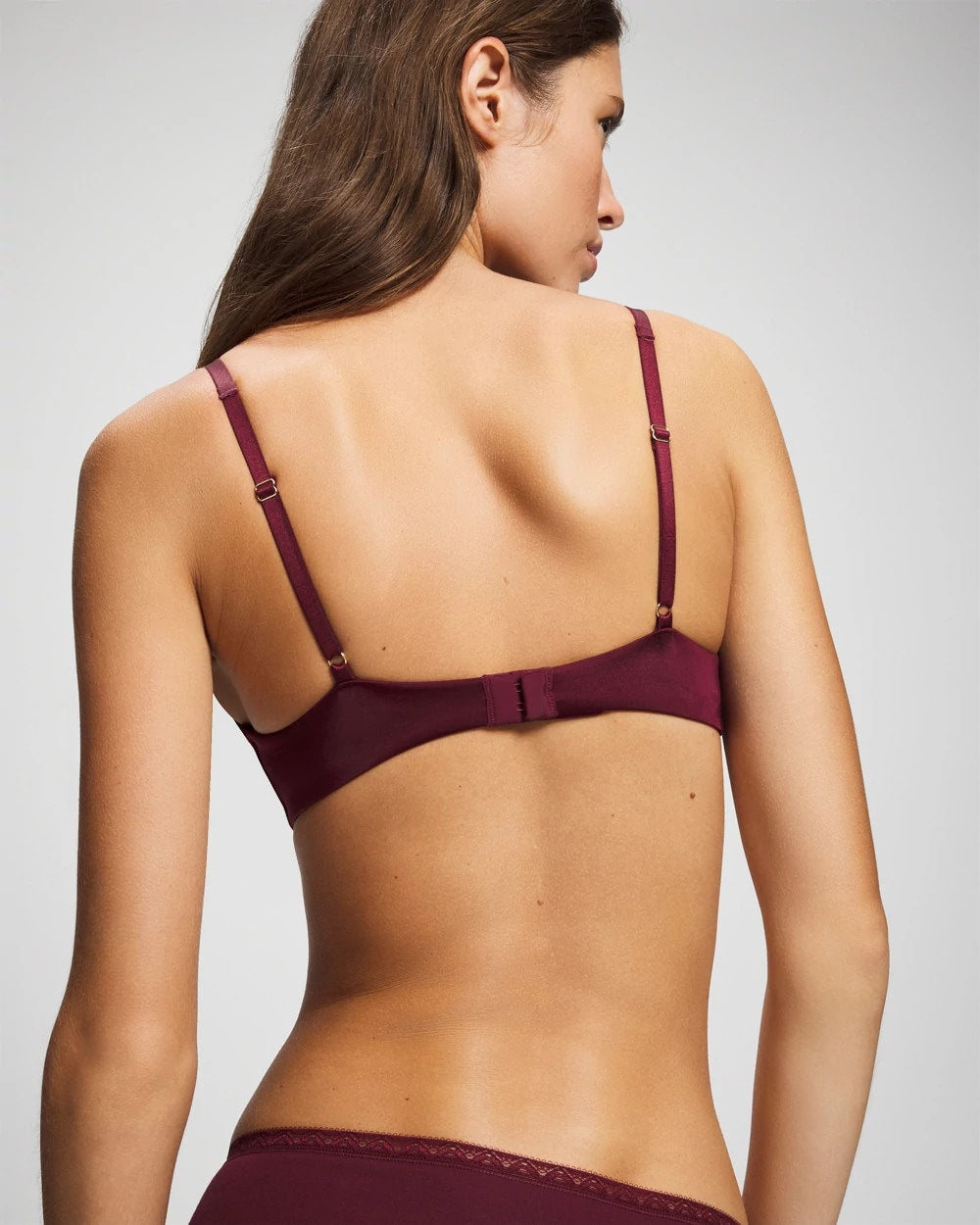 VELVET PLUM Wireless Push-Up Bra