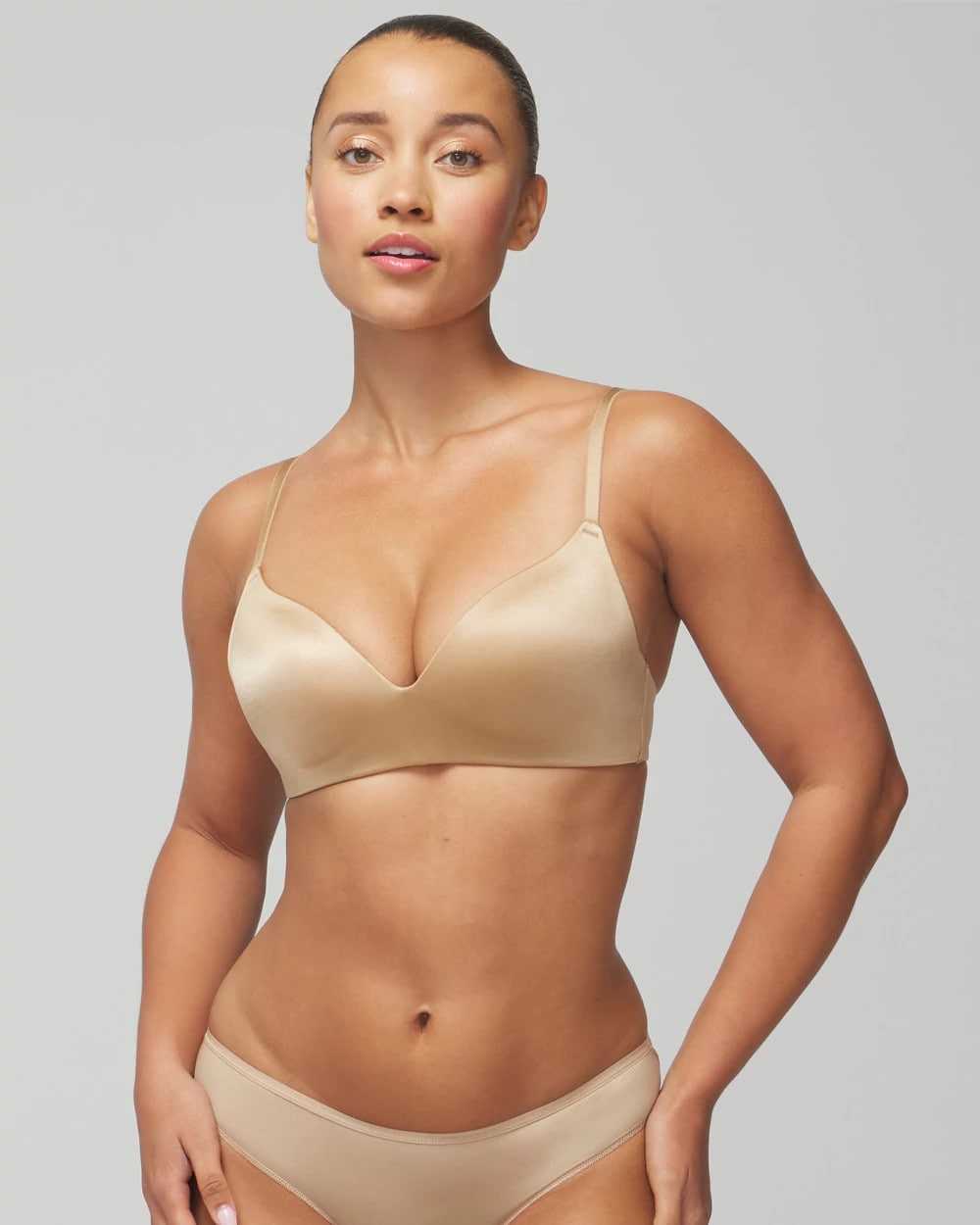 WARM AMBER Wireless Push-Up Bra