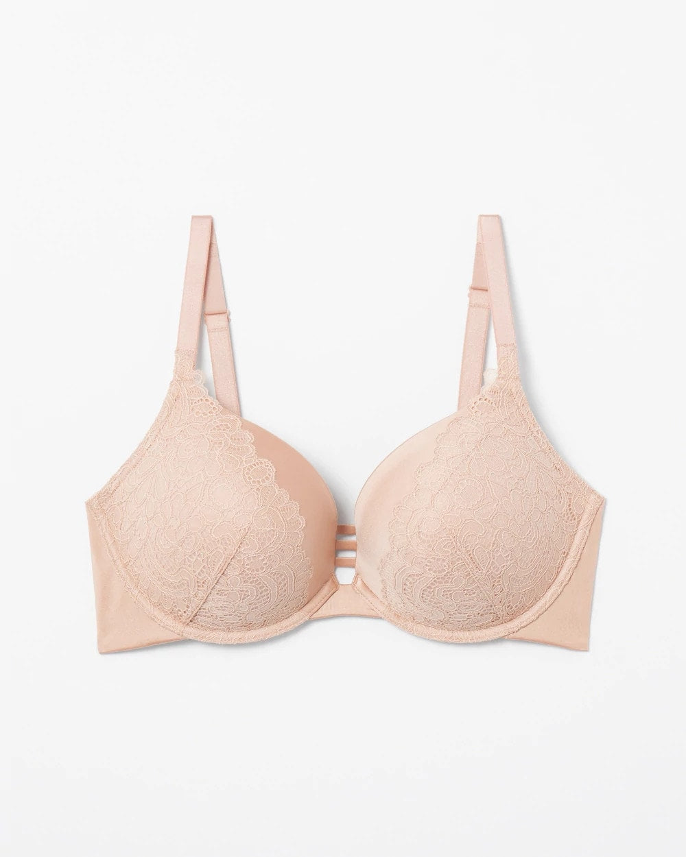 HUSH Push-up Plunge Bra with Lace