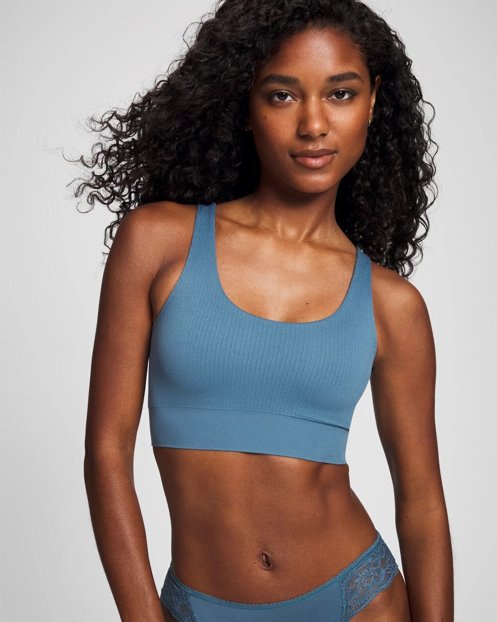 TAPESTRY Seamless Rib Bralette