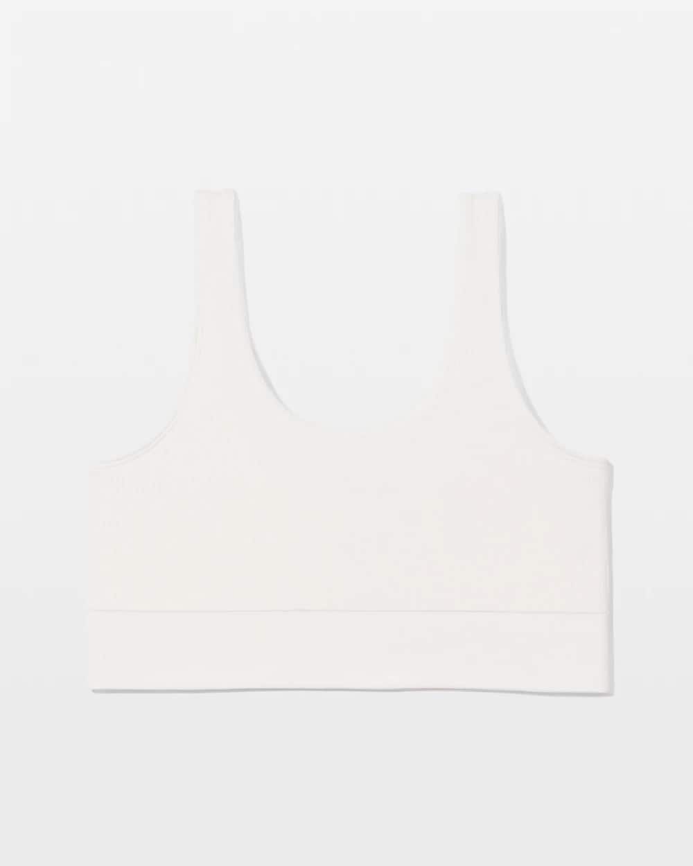 IVORY Seamless Rib Bralette