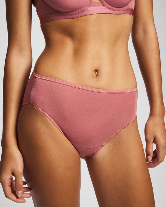 CLAY ROSE Cotton High Leg Panty