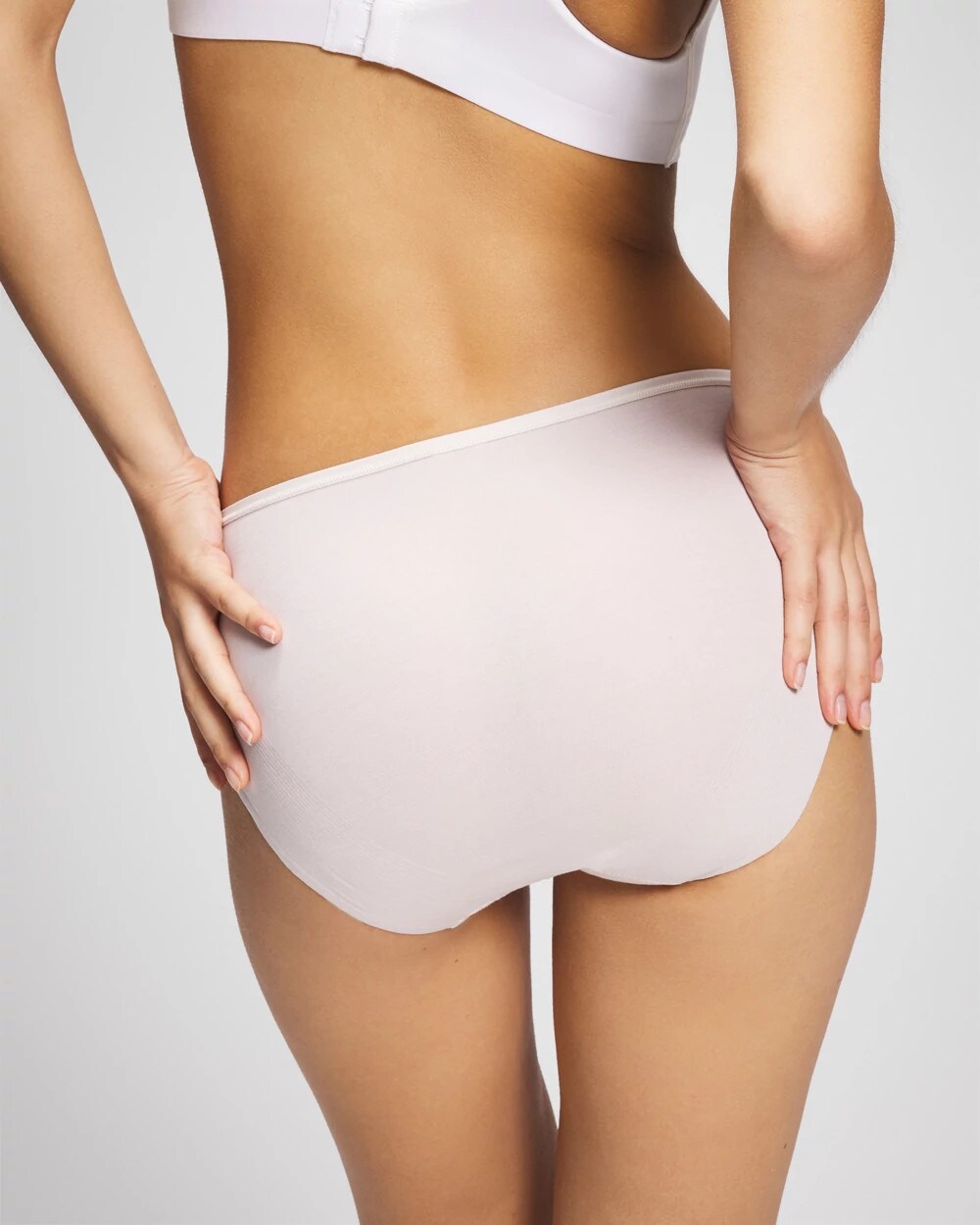 LILAC ASH Cotton High Leg Panty