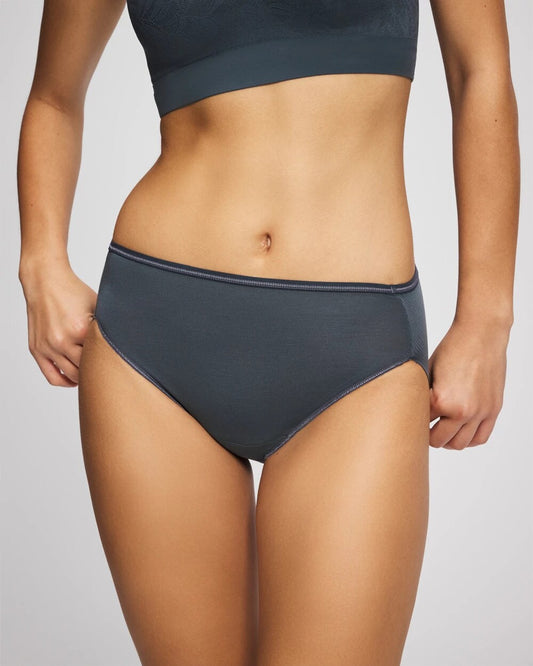 PETROL Cotton High Leg Panty