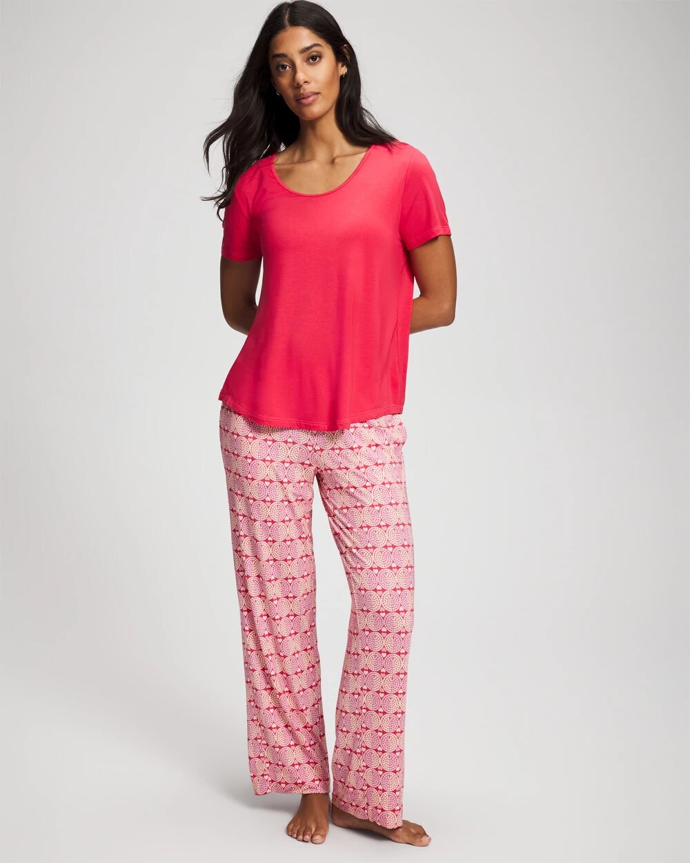 TRUE LOVE HEARTS DESIRE Short Sleeve + Pant Pajama Set