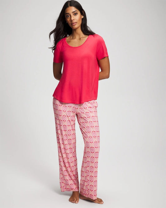 TRUE LOVE HEARTS DESIRE Short Sleeve + Pant Pajama Set