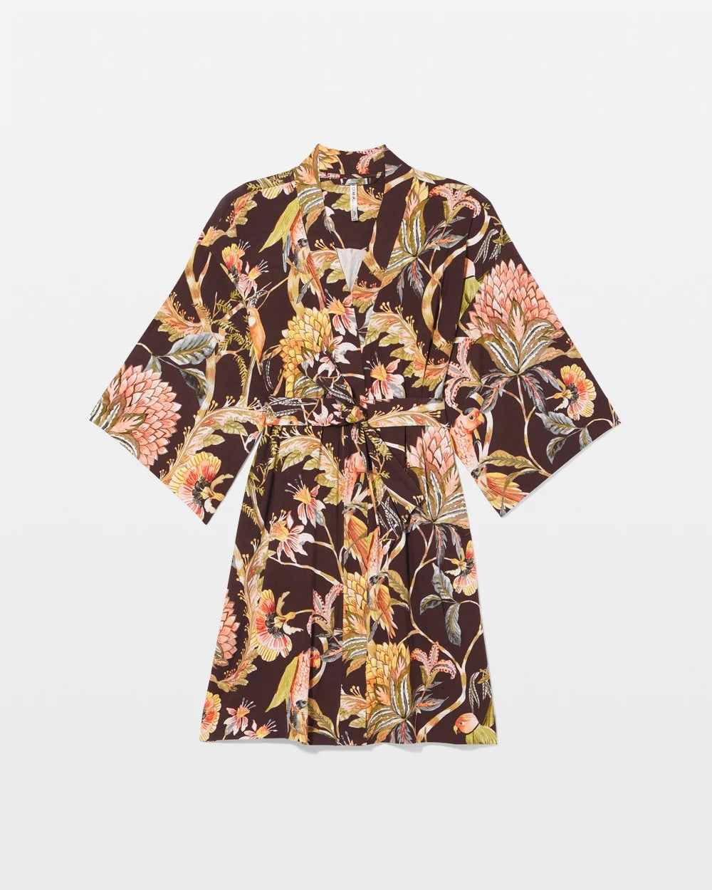 PARROT-DISO PLUME G PLUM Short Robe