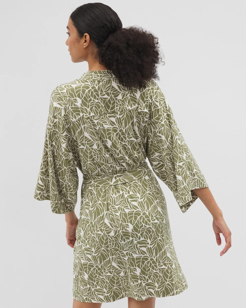 PALMTASTIC VETIVER/CHAMP Short Robe