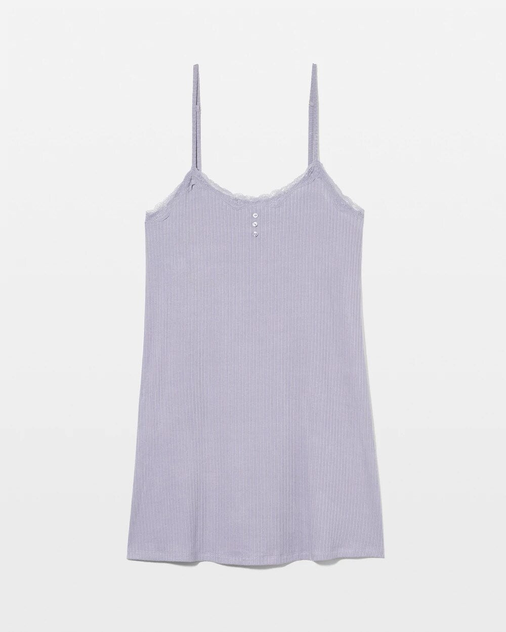 LAVENDER CLOUD Pointelle Chemise