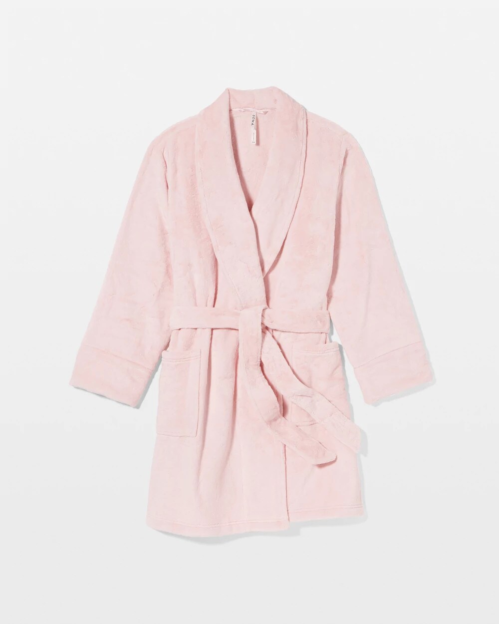 PRETTY PINK Plush Short Robe