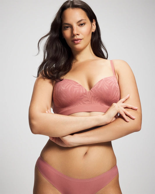 CLAY ROSE Wireless Bra with Lace