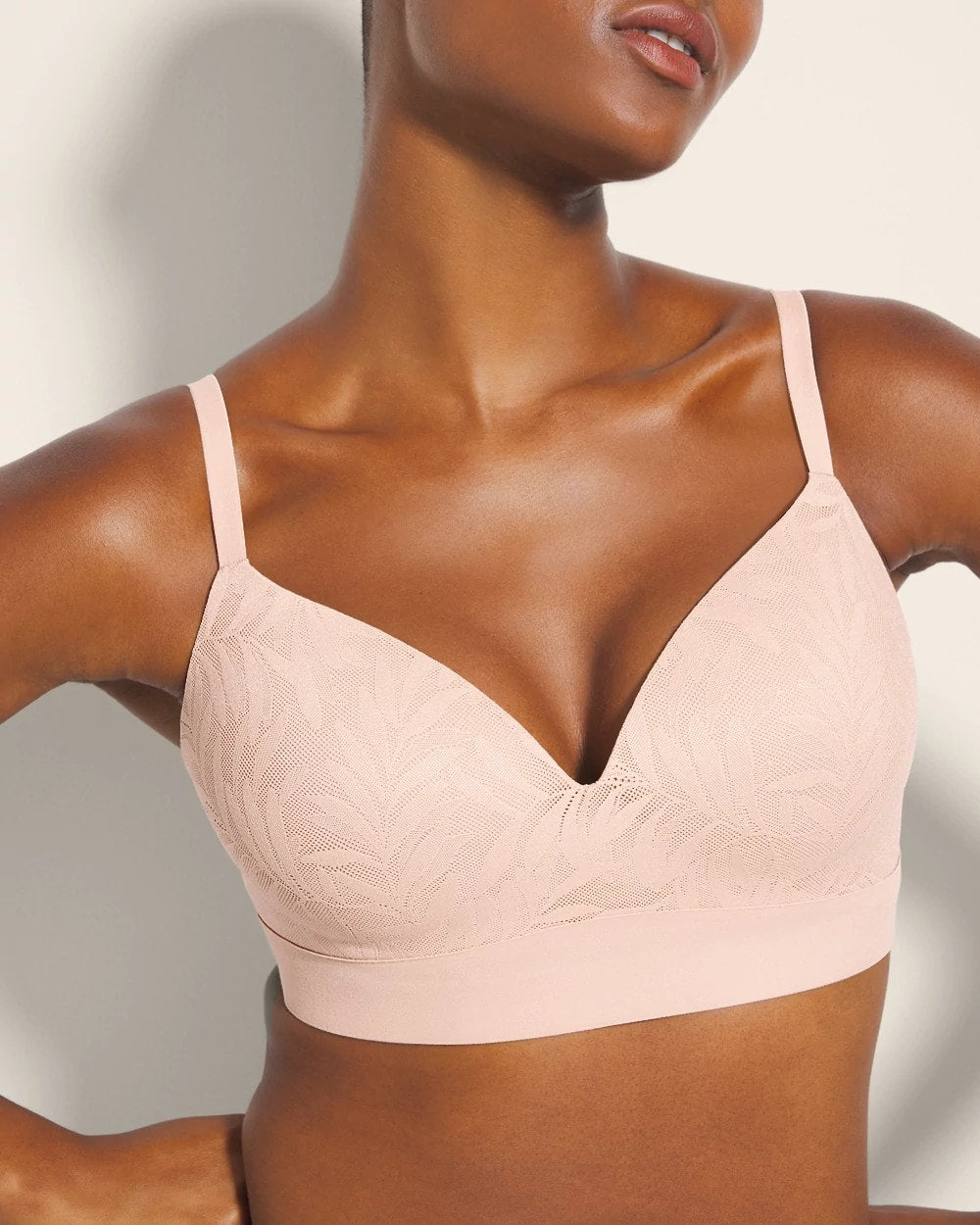 HUSH Wireless Bra with Lace